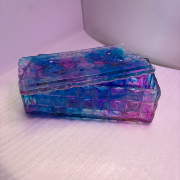 Coloured Quilted Box