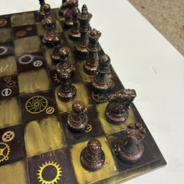 Brown Chess Set
