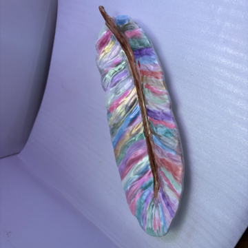 Feather dish